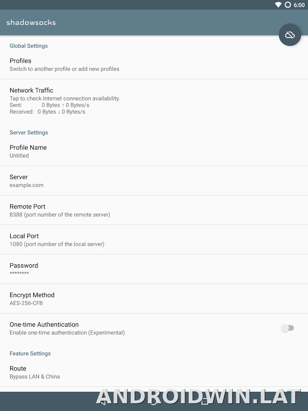 Shadowsocks скриншот 5
